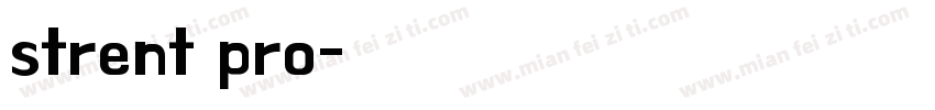 strent pro字体转换